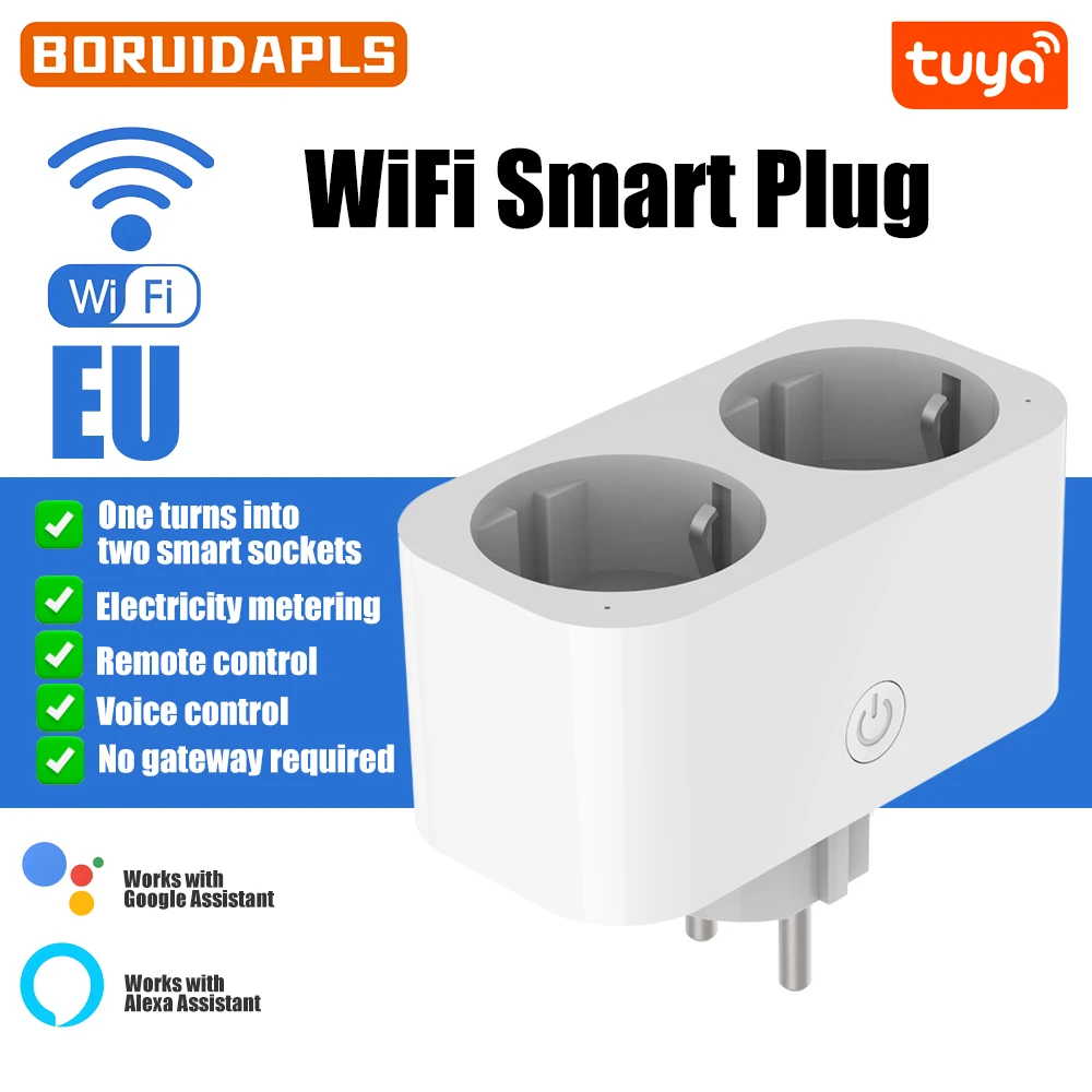 BORUIDAPLS WiFi Akıllı Priz AB - Timer Dual Outlet incelemesi ve fiyatı