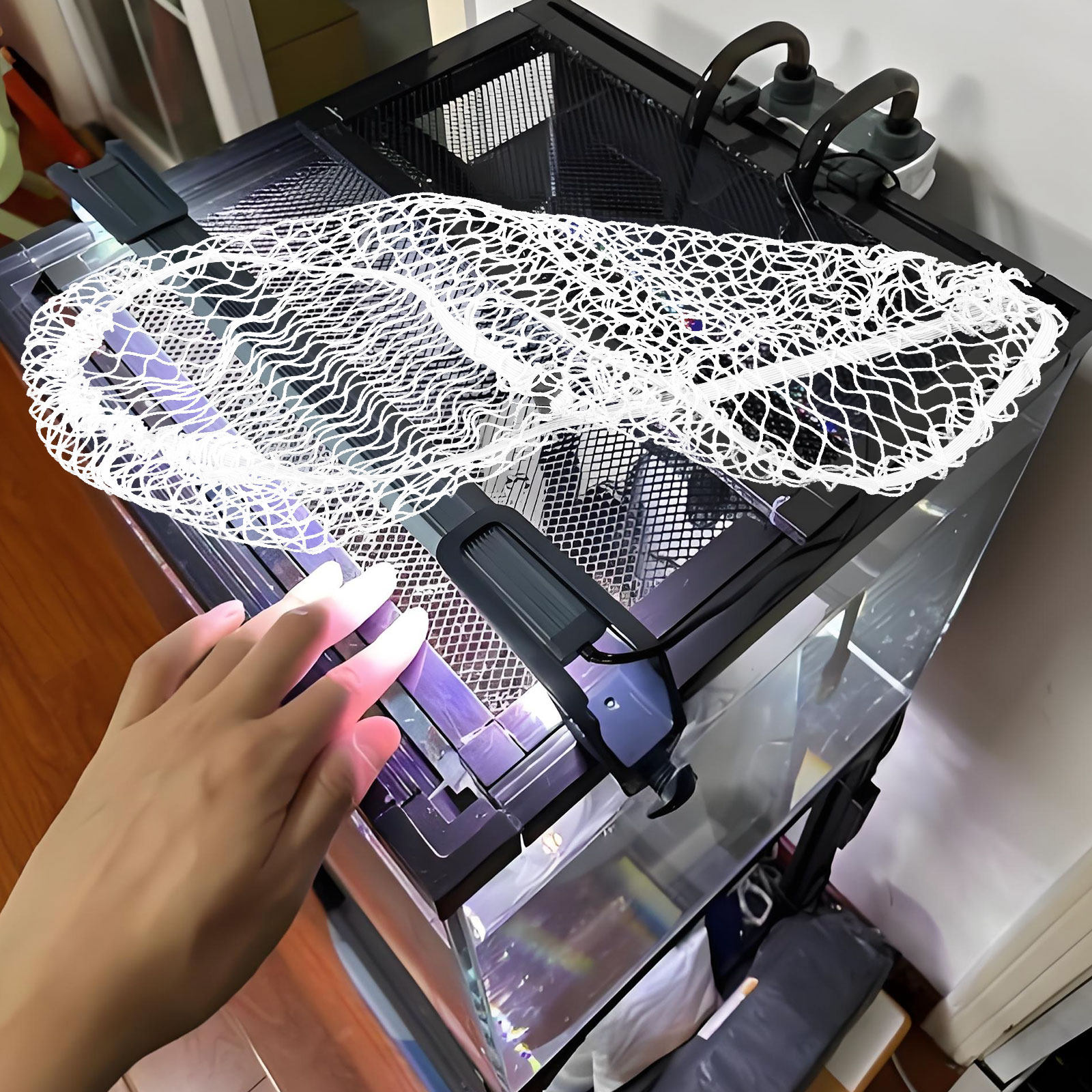 40x20cm Akvaryum Örgü File Ört - Screen Top Mesh incelemesi ve fiyatı