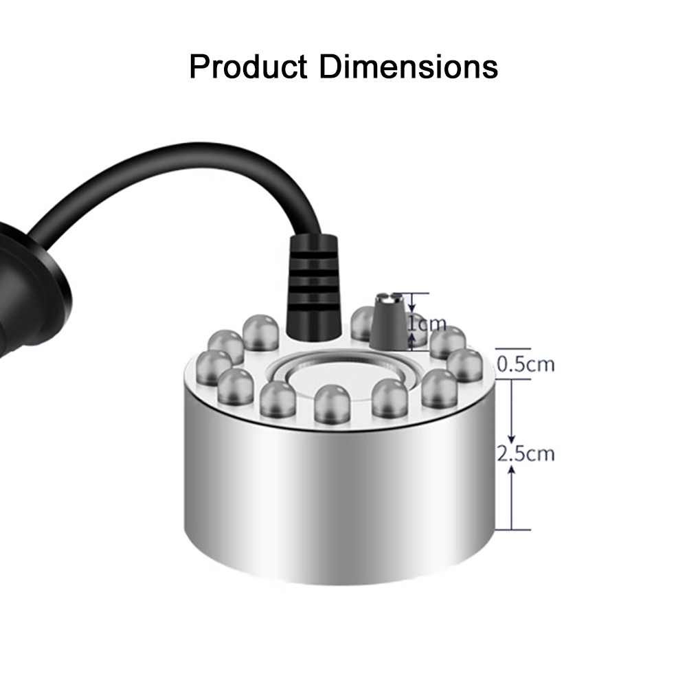 110V 220V ultrasonik buğu yapı - Terrarium Fogger Ultrasonic incelemesi ve fiyatı