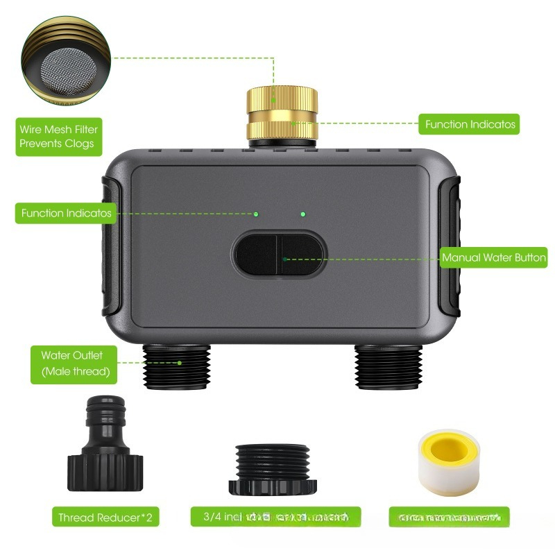 WiFi Bluetooth Çift Çıkışlı Ak - Timer Dual Outlet incelemesi ve fiyatı