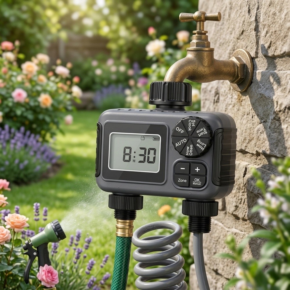 Bahçe Sulama Zamanlayıcısı Çif - Timer Dual Outlet incelemesi ve fiyatı