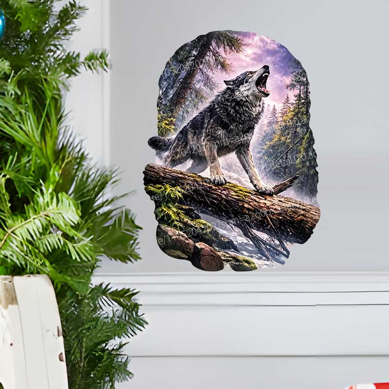 Vahşi Timberwolves Desen Duvar - Pvc Panel Background incelemesi ve fiyatı