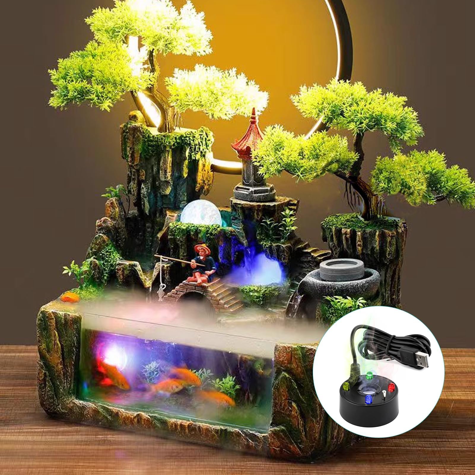 Yeni 2026 5V USB Akvaryum Hava - Terrarium Fogger Ultrasonic incelemesi ve fiyatı